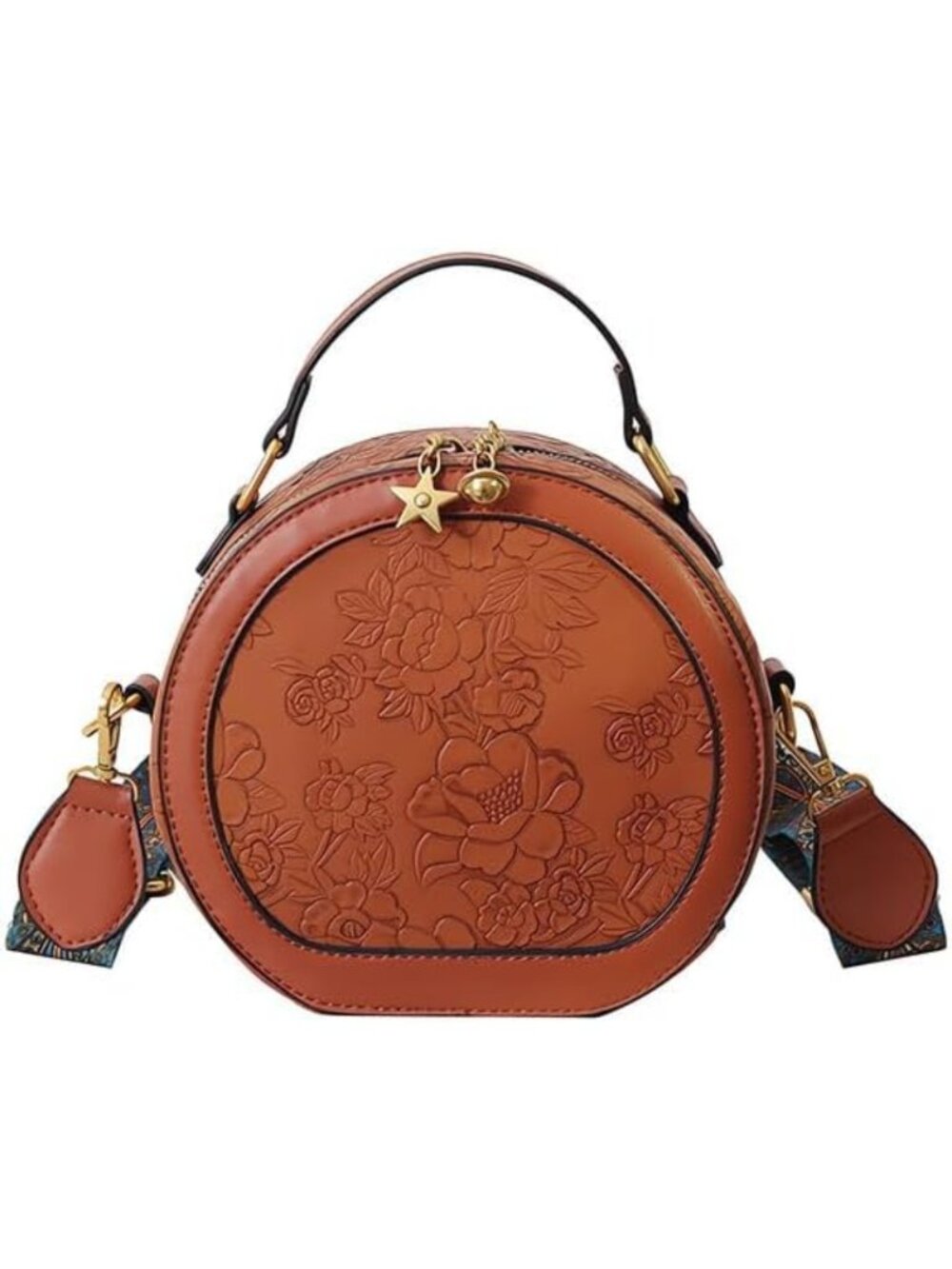 Women's Retro Floral Print Crossbody & Satchel Bags - Quilted Versatile Handbags